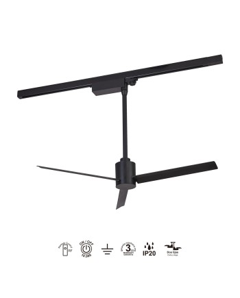 MONKEY FAN * VENTILADOR NEGRO